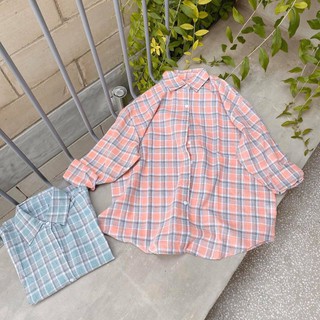 ÁO SƠ MI OVERSIZE - HÀNG CÓ SẴN