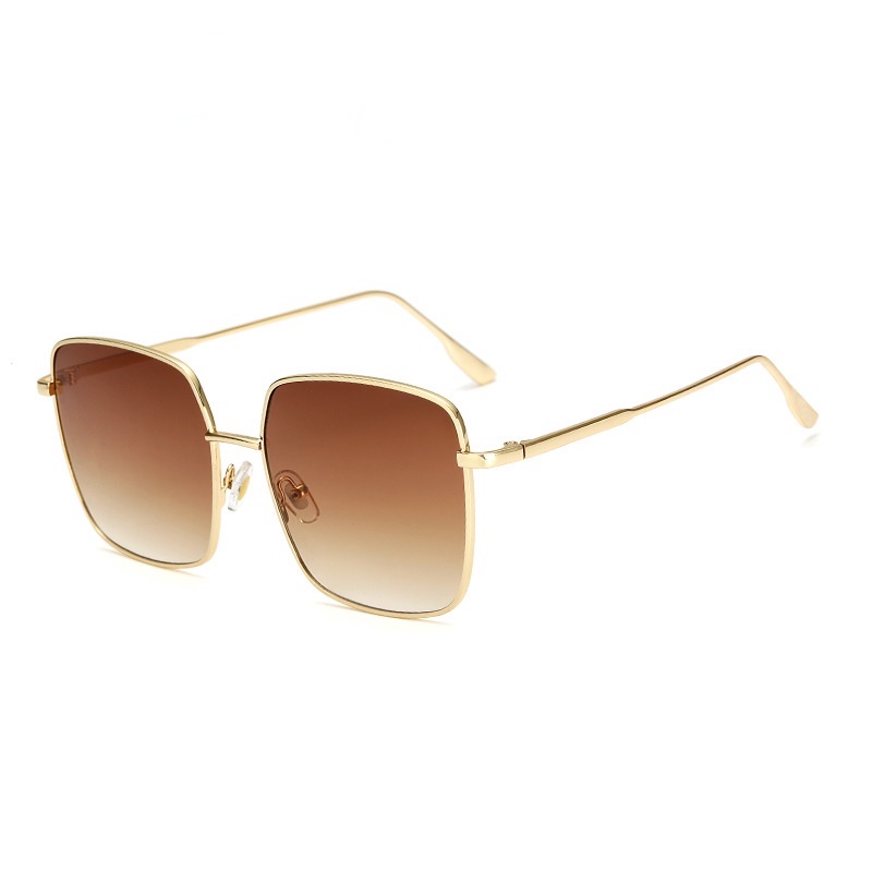 Kính Mát Vuông Chống Tia UV400 Thời Trang Cổ Điển Cho Nữ