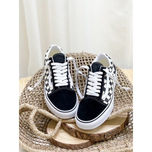 Vans old skool checkerbroad, giày vans classic nam nữ CHÍNH HÃNG cao cấp Full box