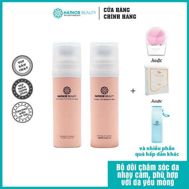 [𝐂𝐨𝐦𝐛𝐨 𝟐 𝐦𝐨́𝐧] Cặp Đôi 🍀 𝑺𝒖̛̃𝒂 𝒓𝒖̛̉𝒂 𝒎𝒂̣̆𝒕 𝒗𝒂̀ 𝑵𝒖̛𝒐̛́𝒄 𝒉𝒐𝒂 𝒉𝒐̂̀𝒏𝒈 🍀 chuyên biệt dành cho da mụn| 𝐇𝐚𝐭𝐡𝐨𝐫 𝐁𝐞𝐚𝐮𝐭𝐲