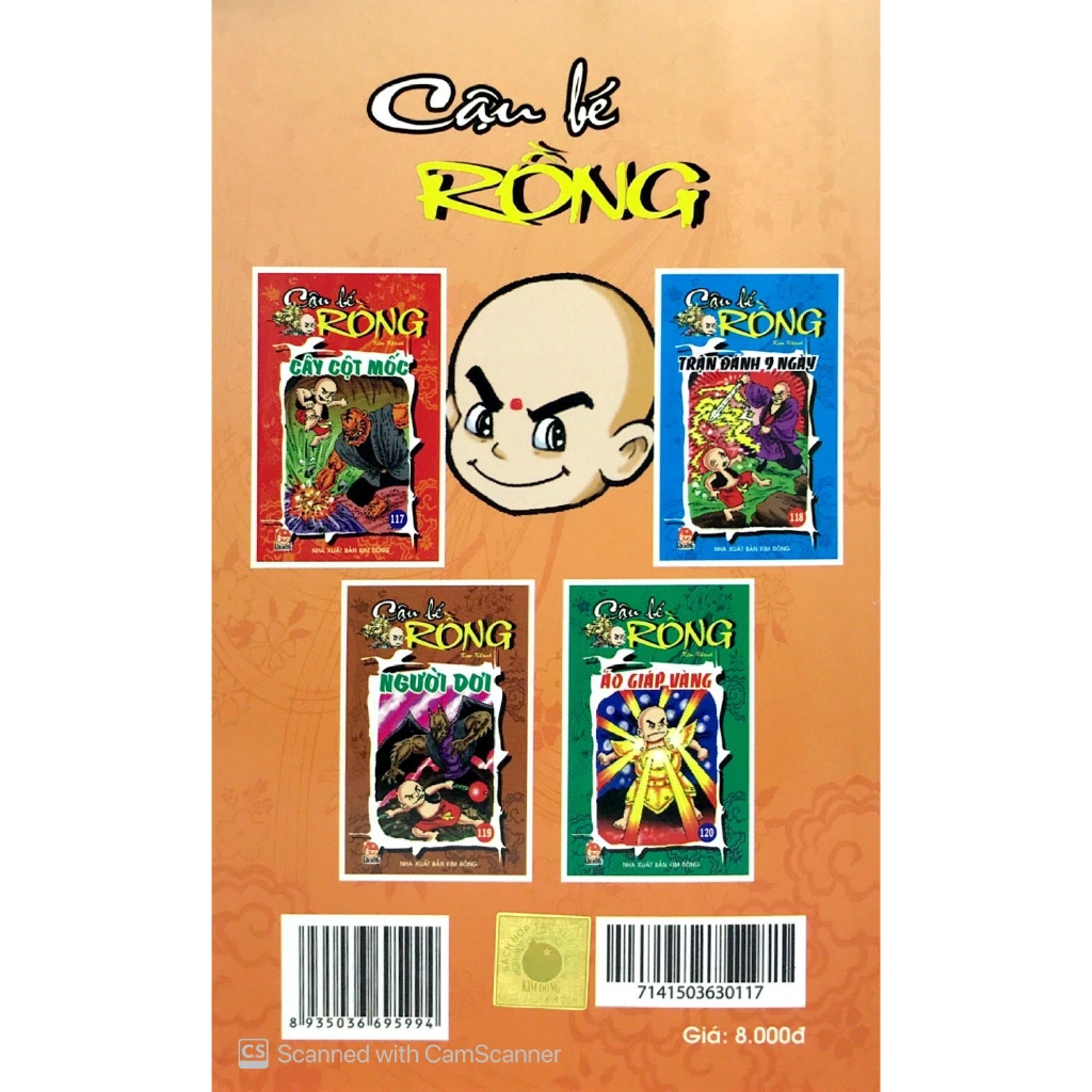 Sách - Cậu Bé Rồng Tập 117 - Cây Cột Mốc