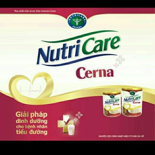 ✅ Sữa bột nutricare cerna 900g dành cho bệnh nhân tiểu đường