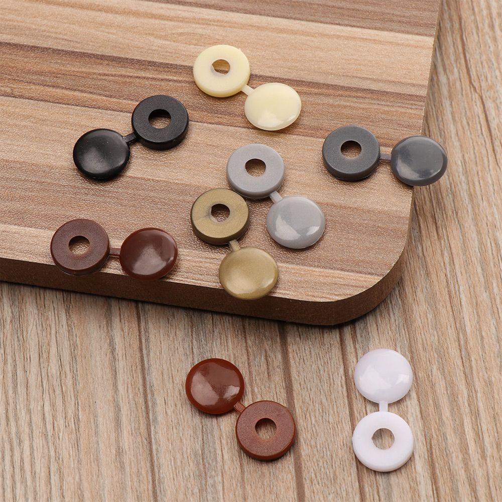 PISTA Set 100 Ốc Vít Nhựa Dùng Để Trang Trí Nội Thất / Nội Thất