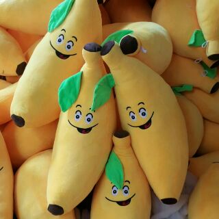 chuối nhồi bông dài 75cm