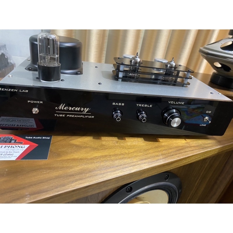 Tube pre bass treble vỏ sắt sơn tĩnh điện