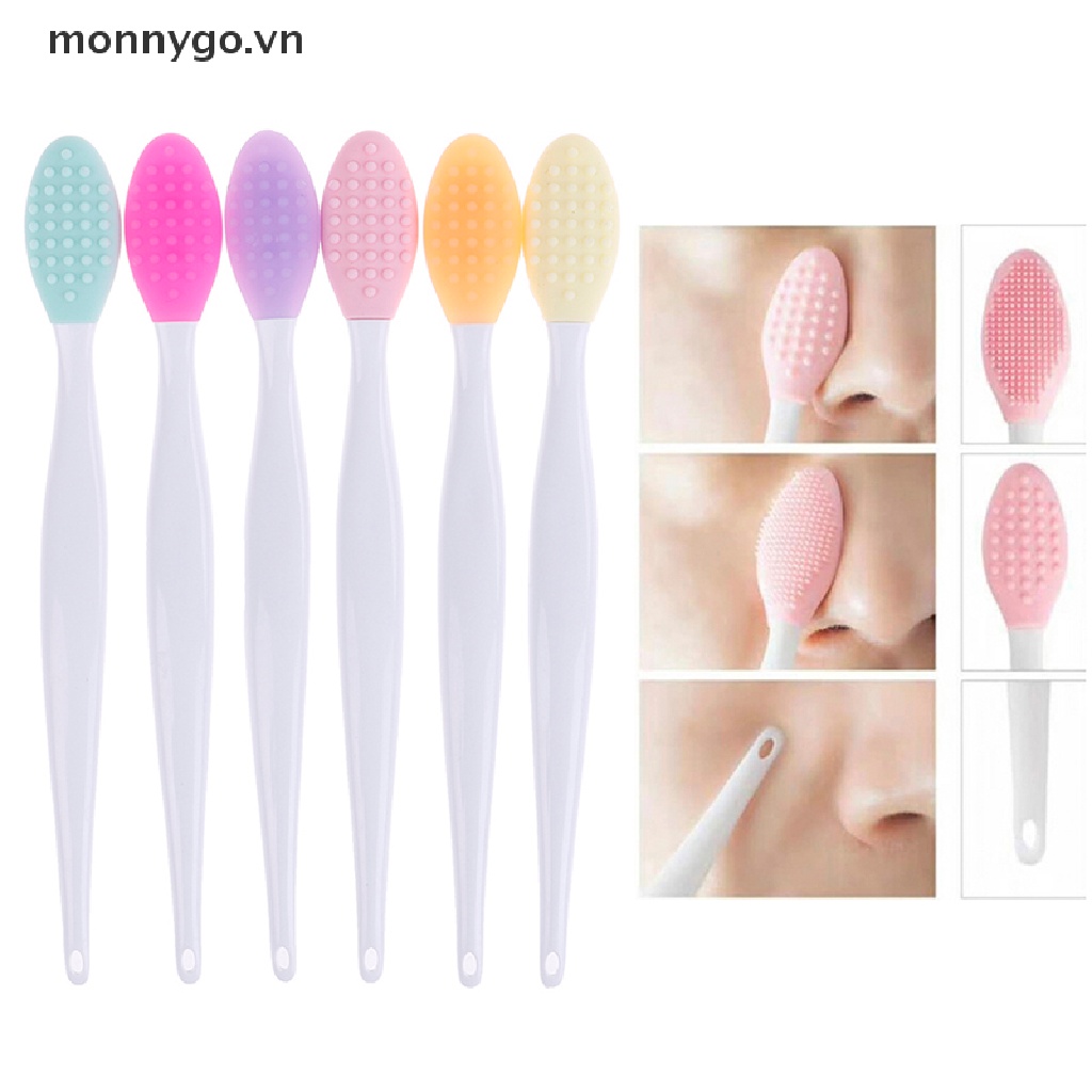 Cọ Silicone Loại Bỏ Mụn Đầu Đen Trên Mũi Tiện Dụng