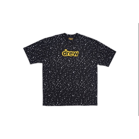 Áo thun Drew House Secret SS Tee Magenta - Starry Night Authentic có sẵn - Áo thun Unisex nam nữ Hai màu hồng - đen đốm