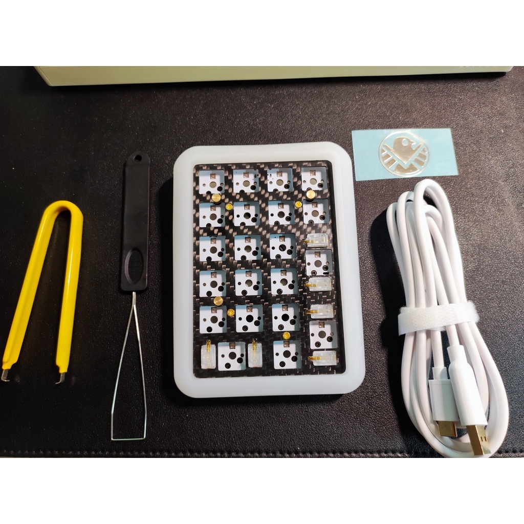 Numpad kit bàn phím số Everlight SK 21s winter melon