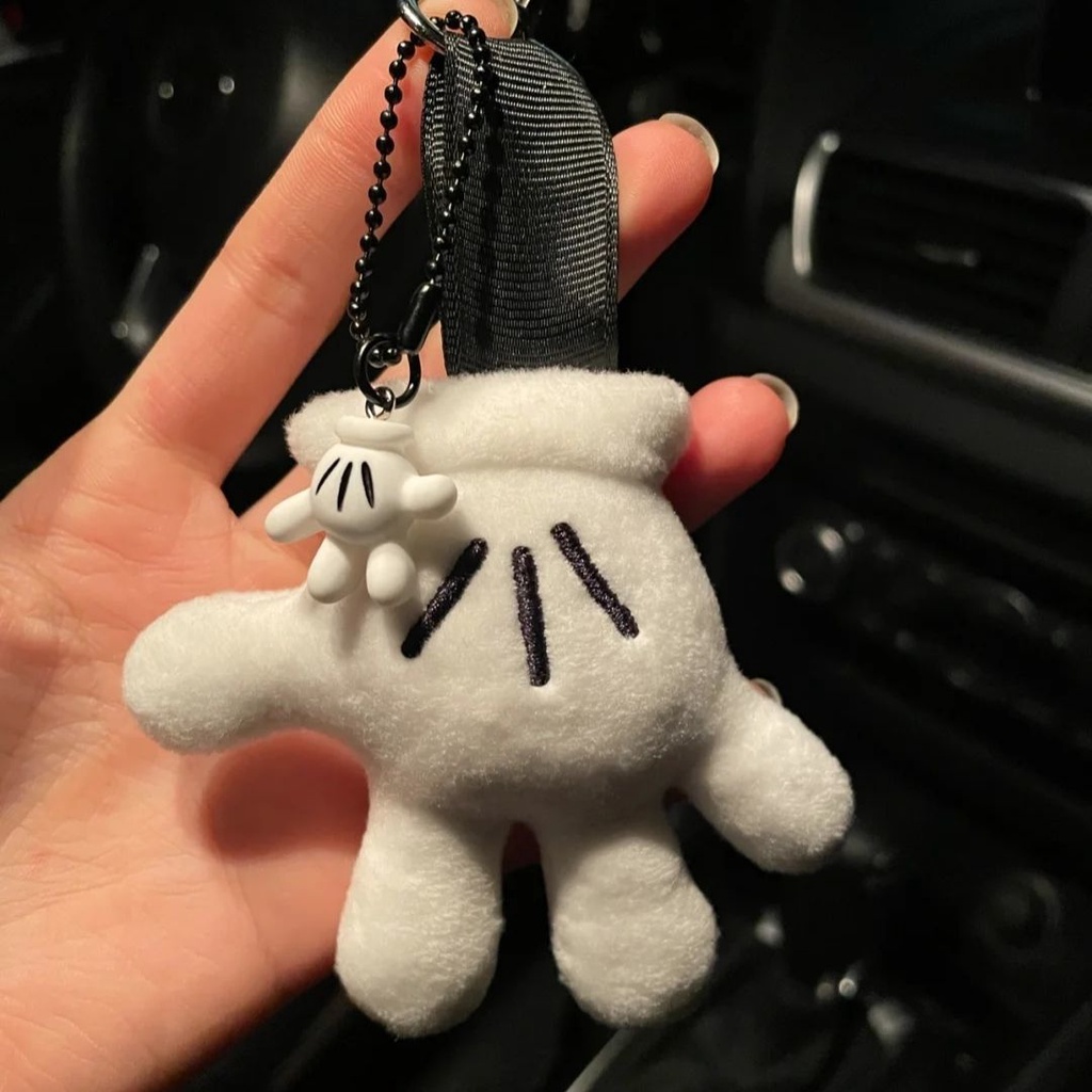 Móc Khóa Chuột Mickey Nhồi Bông Dễ Thương