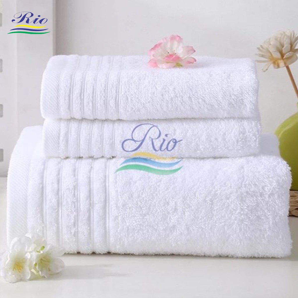 Khăn tắm khách sạn Riotex khăn cotton 100%, kích thước 60x120 270g