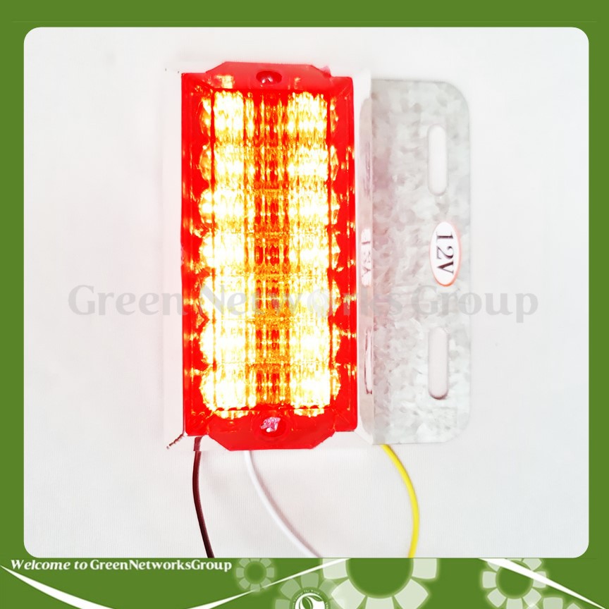 Đèn led ốp sườn hông xe tải và Container 2 chế độ loại công suất 12V - 24V siêu sáng Greennetworks ( 1 đèn )