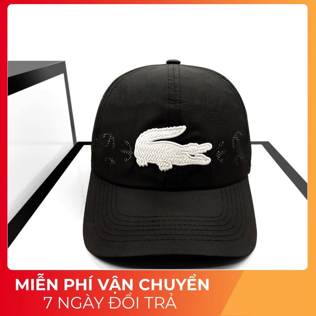 Mũ lưỡi trai nam, hàng vnxk form dáng chuẩn, logo thêu nổi bật sắc nét từng đường kim mũi chỉ, Freesize