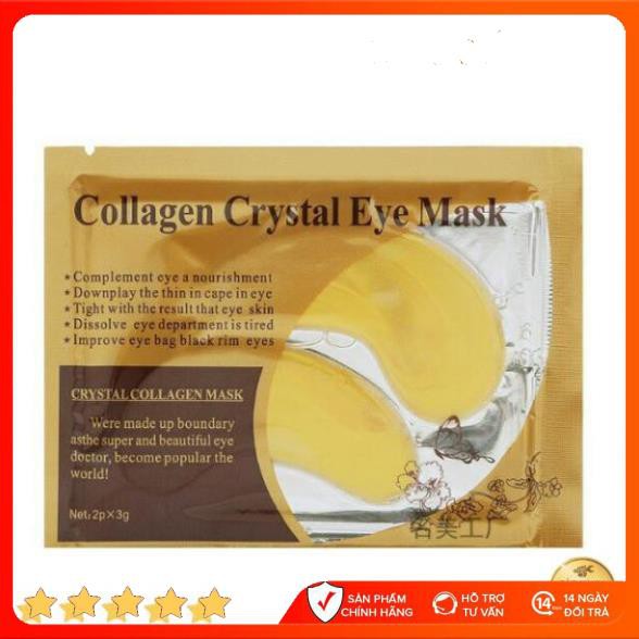 Mặt Nạ Dưỡng Làm Mờ Quầng Thâm Mắt Collagen Crystal Eyes