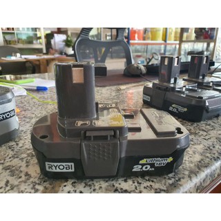 Pin Ryobi 18V lithium 2.0aH (Hàng đẹp )