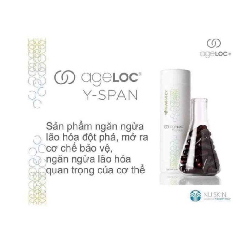 YSpan Nuskin viên uống bảo vệ sức khoe