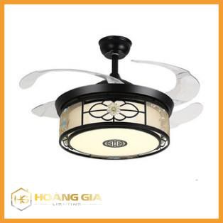 Quạt Trần Đèn - Quạt Trần Trang Trí A8122 ba chế độ led tặng điều khiển từ xa thông minh | BigBuy360 - bigbuy360.vn