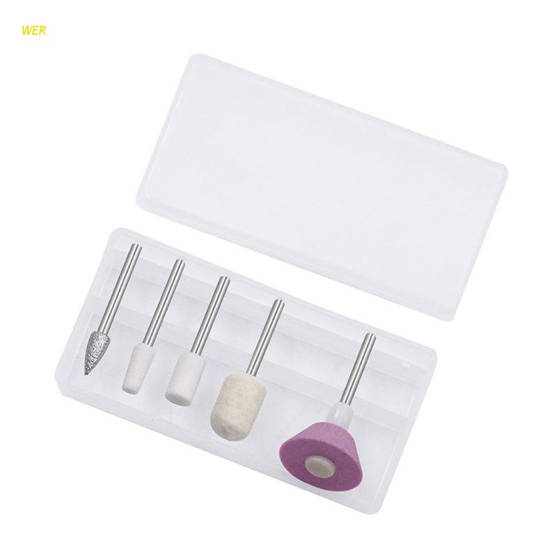 Set 5 Đầu Mài Giũa Móng Tiện Dụng Chất Lượng Cao