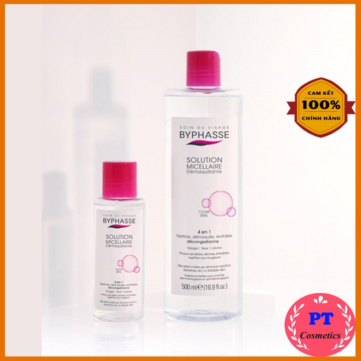 Nước Tẩy Trang Byphasse 500ml Solution Micellaire Chính Hãng