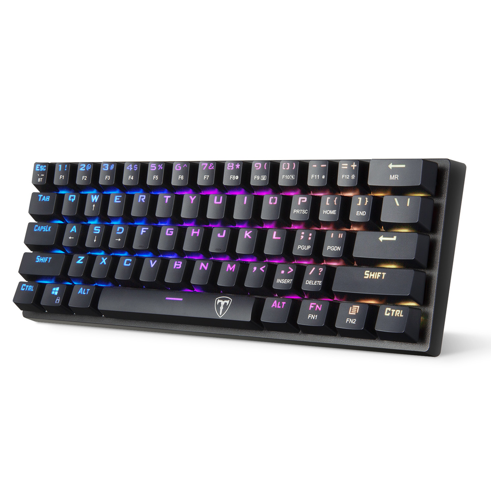 Bàn PhíM Cơ Gaming Không Dây VictSing PC335 60%, TíCh HợP Công TắC Blue Switchs
