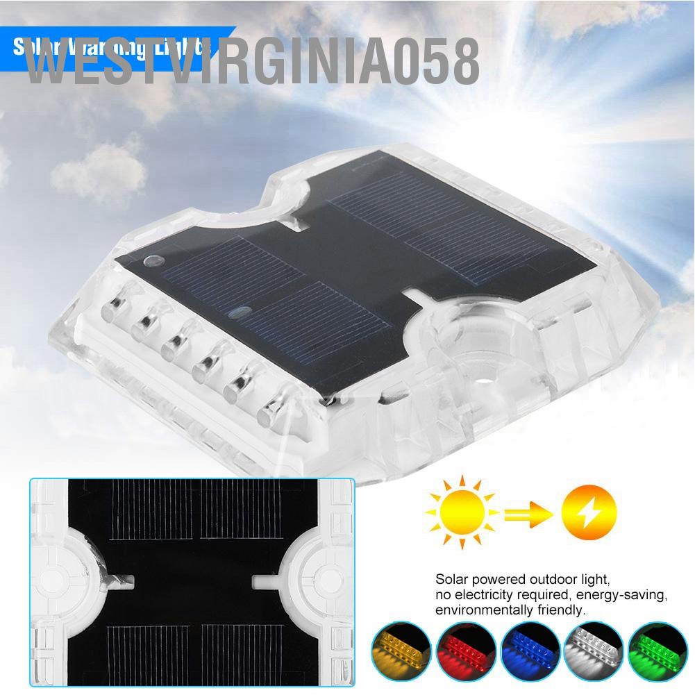 Westvirginia058 Westvirginia058 12LED Đèn chiếu sáng hỗ trợ năng lượng mặt trời Đường hầm dẫn cao tốc Ánh đường IP68 Chống thấm nước