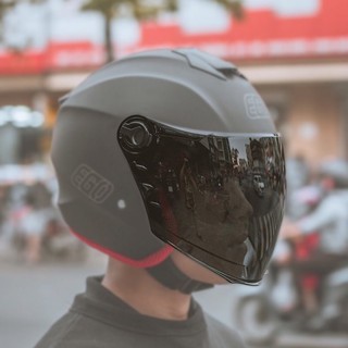 Kính thay cho mũ bảo hiểm Ego E3
