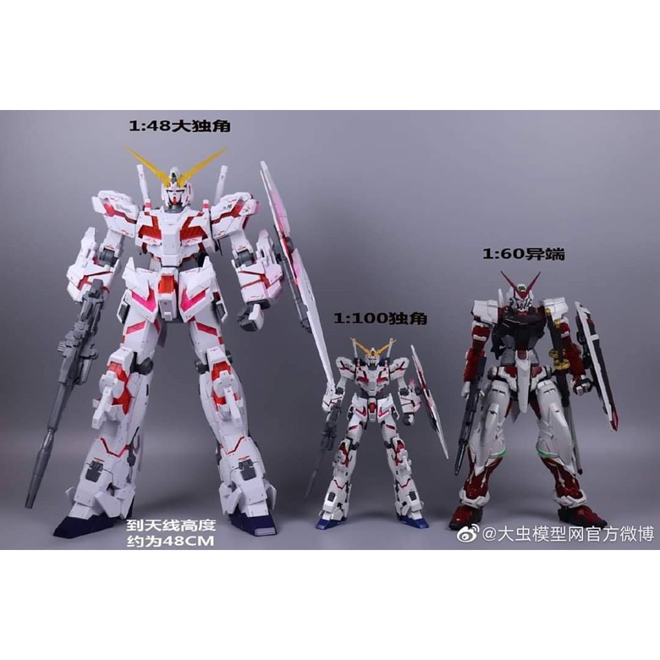 Mô Hình Lắp Ráp Gundam Megasize 1/48 RX-0 Unicorn DABAN (CÓ SÁCH)