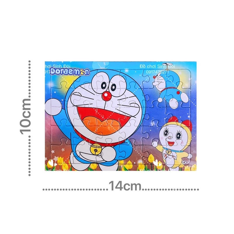 TRANH RÁP HÌNH GIẤY 30 miếng - kích thước 10*14cm