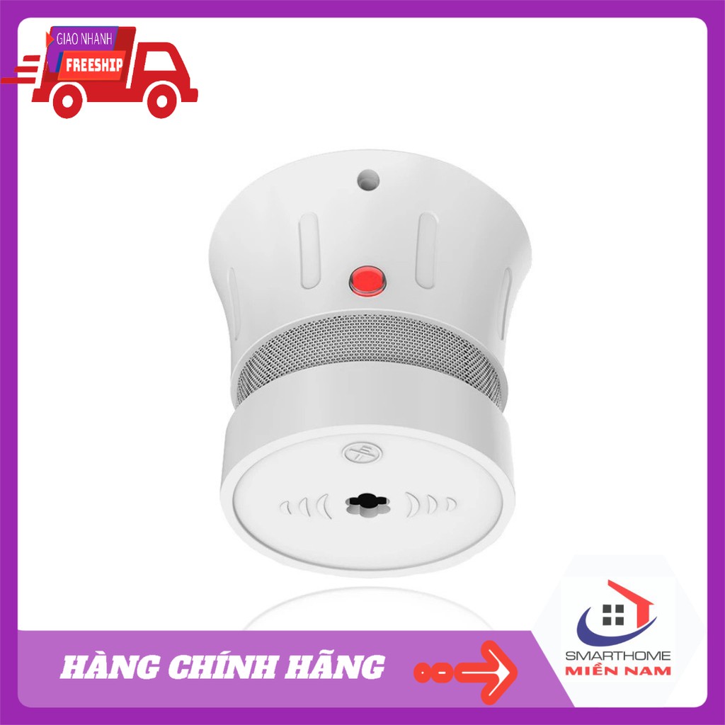 Cảm biến báo khói thông minh Tuya Smart life hệ Zigbee 🌐GIÁ TỐT🌐 - Chuyên dùng hệ thống báo cháy tòa nhà