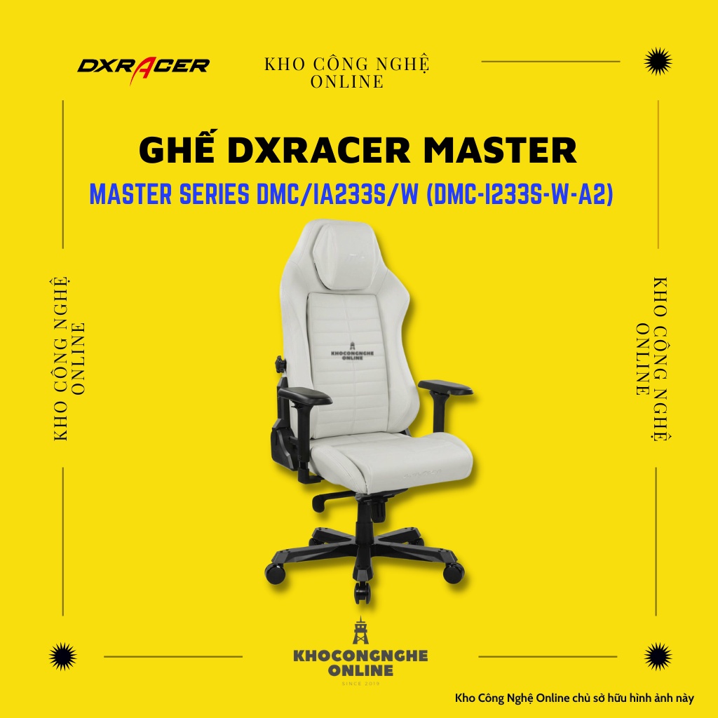 Ghế DXRACER Master series DMC/IA233S/W (DMC-I233S-W-A2)