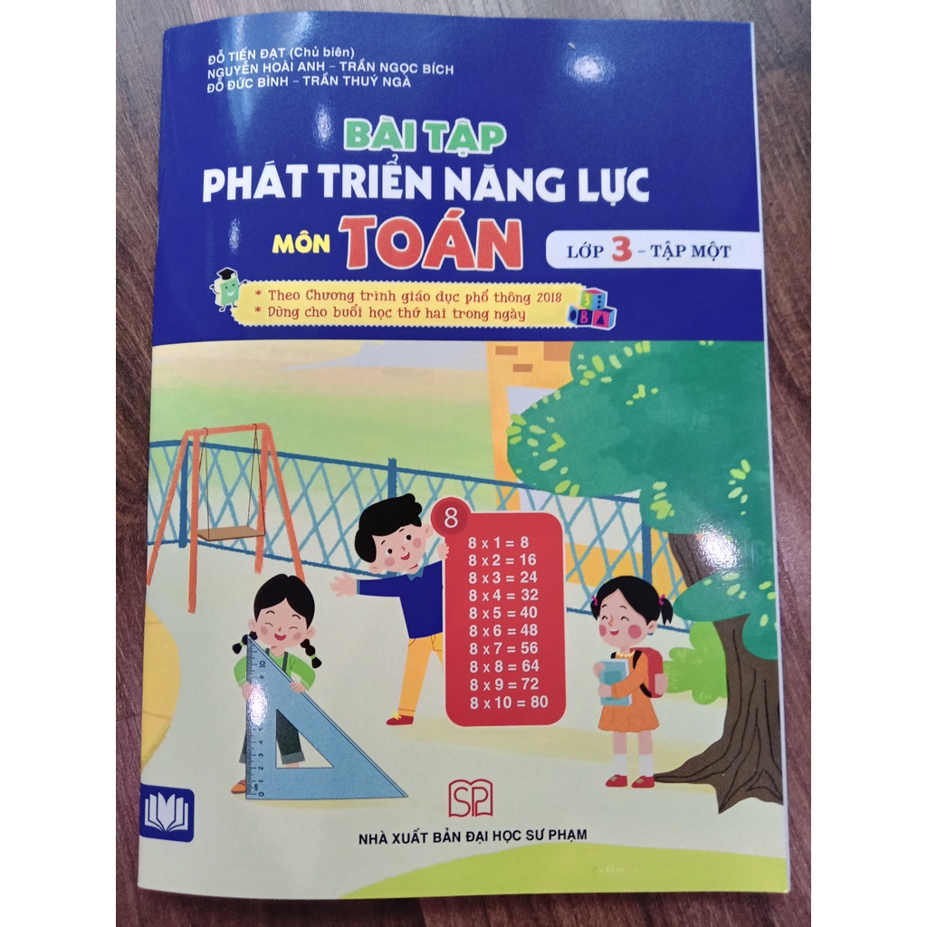 Sách - Bài tập phát triển năng lực môn Toán Lớp 3 - Tập 1 - theo Chương trình GDPT 2018  ( Cánh Diều )