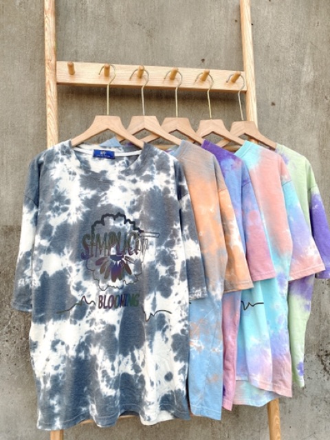 Áo Hoa Phản Quang TieDye Loang Màu siêu xinh | BigBuy360 - bigbuy360.vn