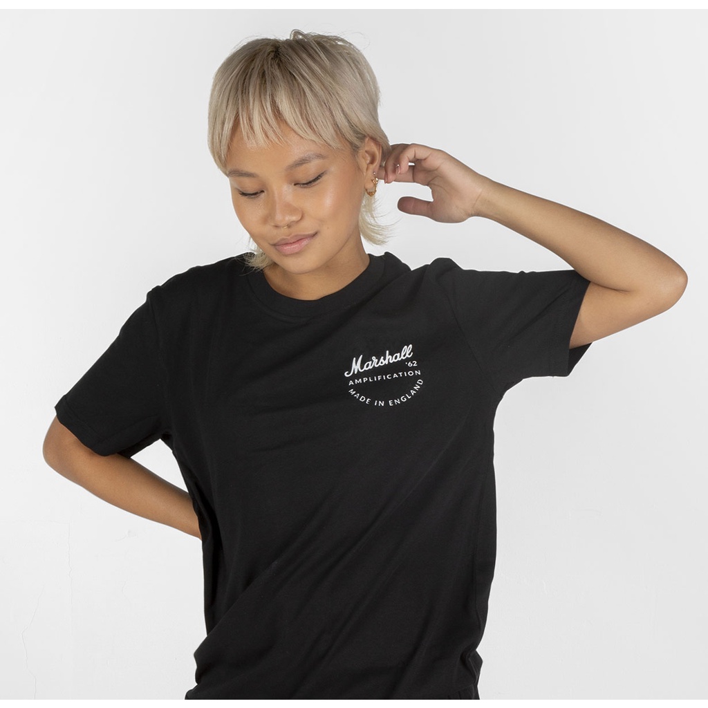 Áo Thun Marshall Vintage - Black | Organic Cotton Shirt | Simple | Minimalist | Casual | Unisex Fashion Outfit