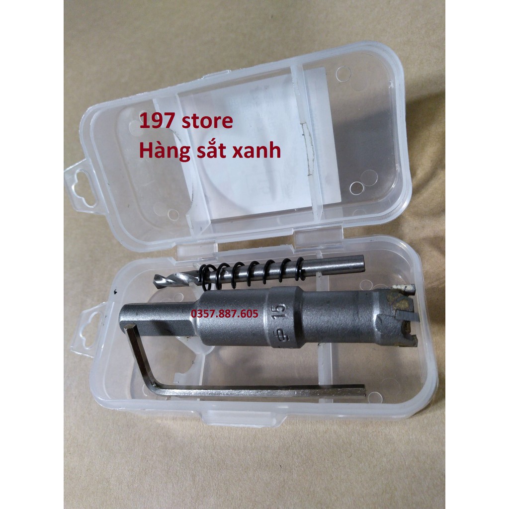 Mũi khoan khoét lỗ tròn inox 304 siêu cứng số 15 ( 15mm )