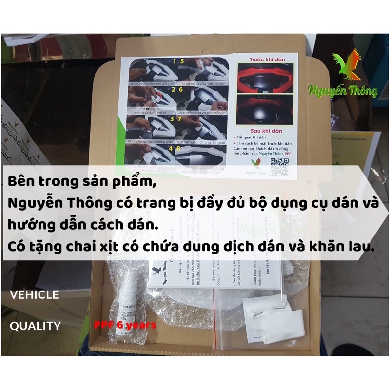 PPF Future Miếng dán PPF bảo vệ mặt đồng hồ xe Honda Future