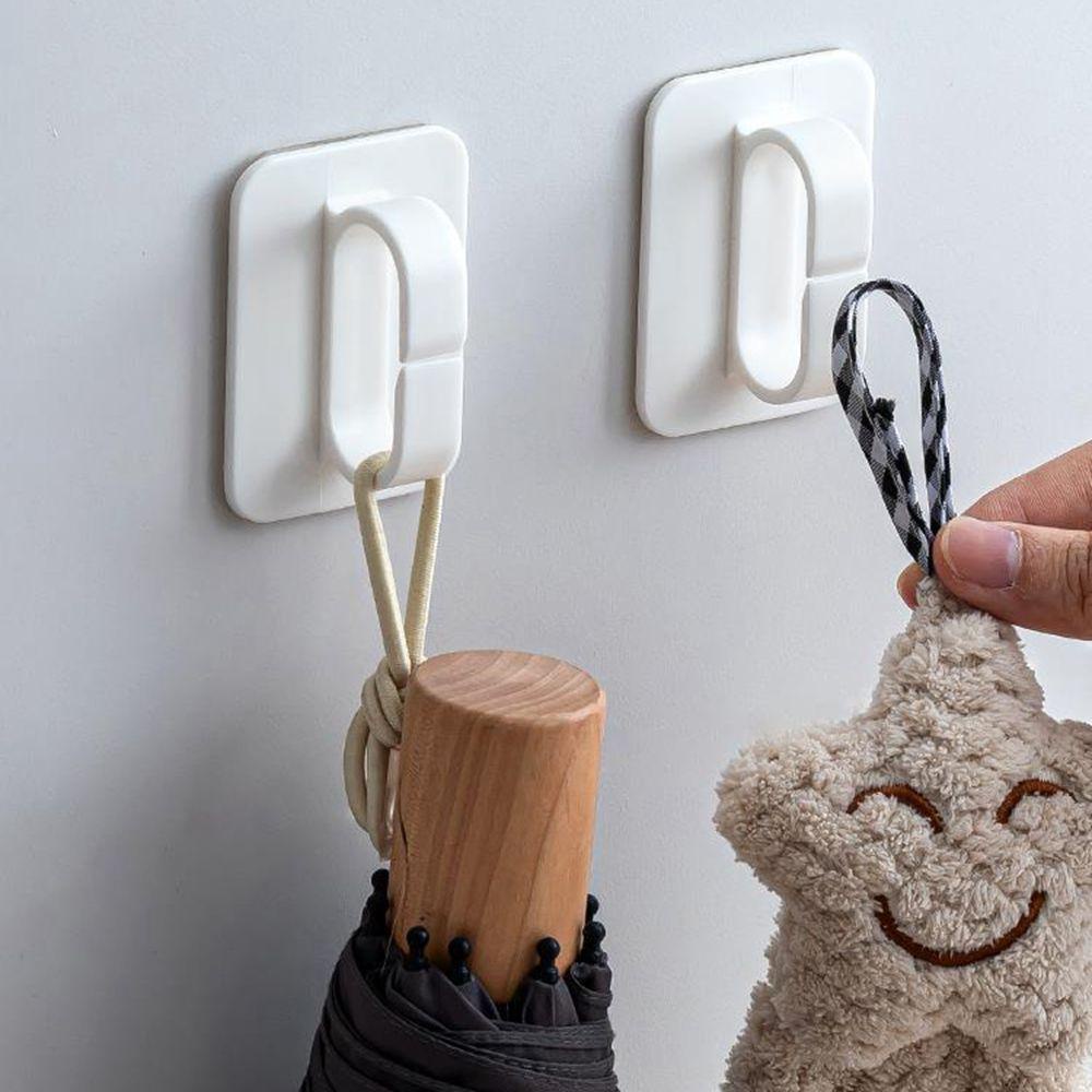 AROMA Set 2 Móc Dán Tường Treo Đồ Tiện Dụng