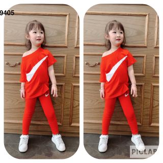 [Dọn KHO] Set Bộ Thể Thao Cho Bé Gái 9405