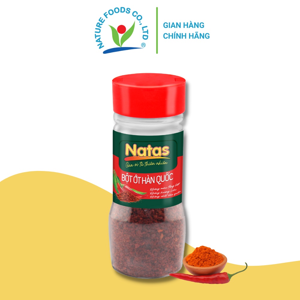 Bột ớt Hàn Quốc Natas Hũ 45g