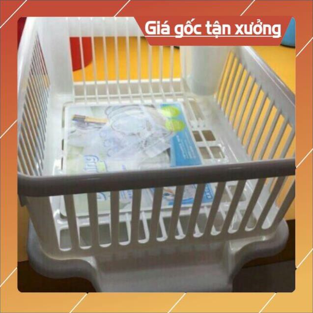 RỔ ÚP BÁT KÈM KHAY HẦNG NƯỚC (CỠ TO) 1020