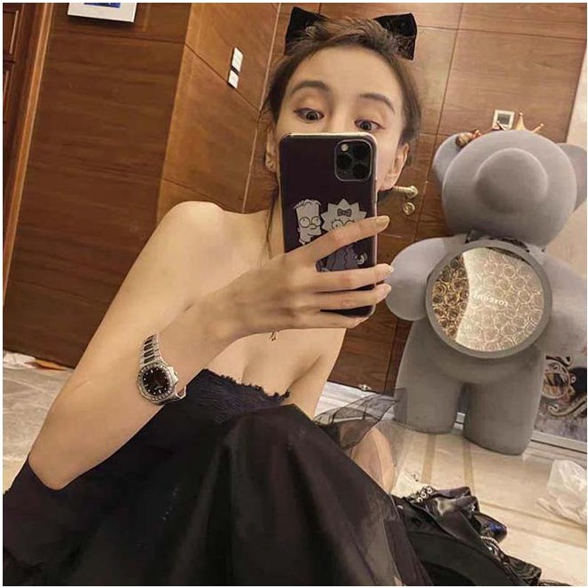 Dây Buộc Tóc Đính Nơ Đáng Yêu Phong Cách Nhật Bản