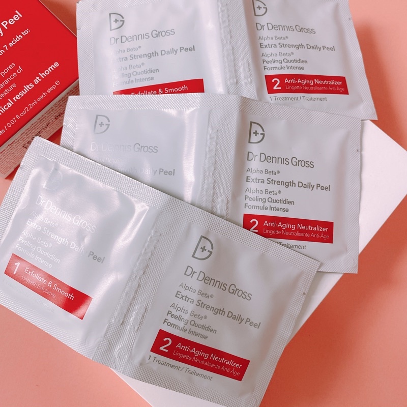 Date 06/2024 - miếng DR. DENNIS GROSS SKINCARE BETA® PEEL EXTRA STRENGTH DAILY PEEL