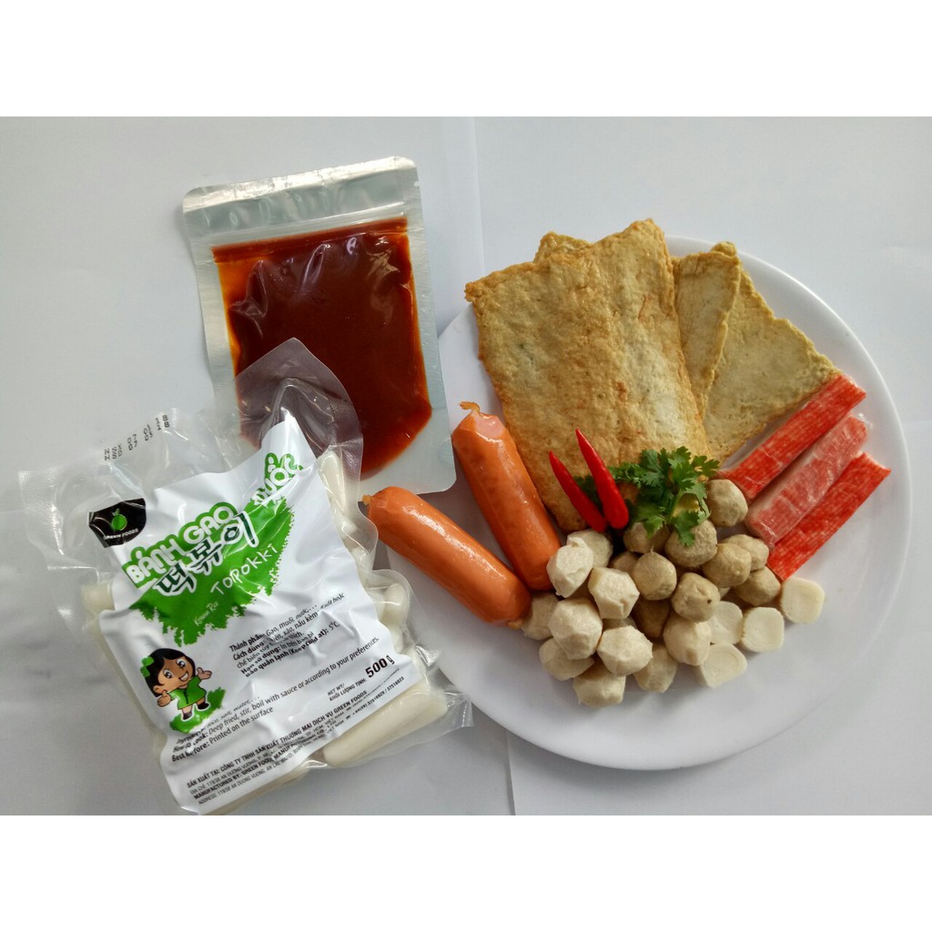 combo lẫu tokbokki kiểu mới