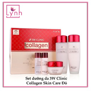 Set dưỡng da 3W Clinic Collagen White Skin Care