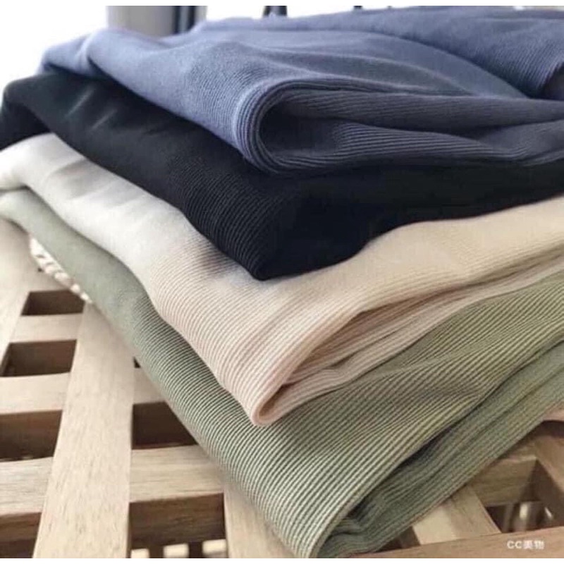 Quần culottes tăm ống rộng mặc siêu thoáng mát