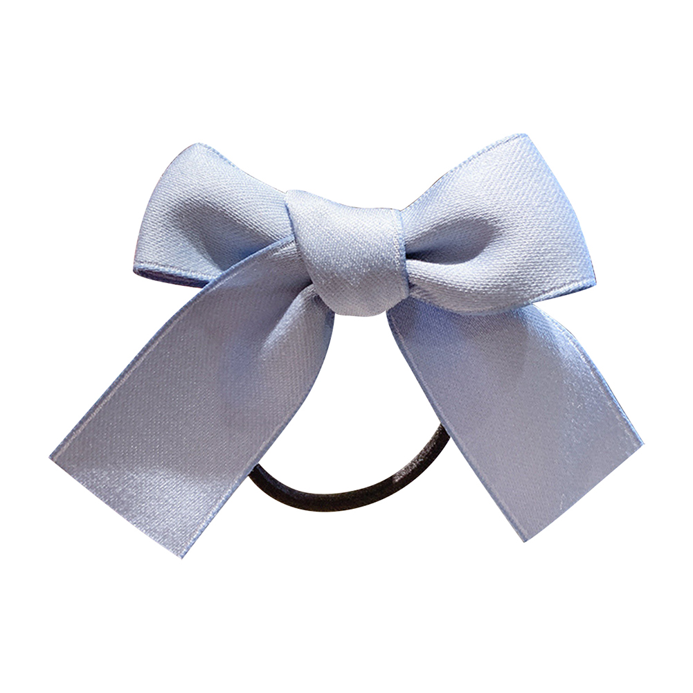 Dây buộc tóc vải satin hình nơ xinh xắn cho nữ