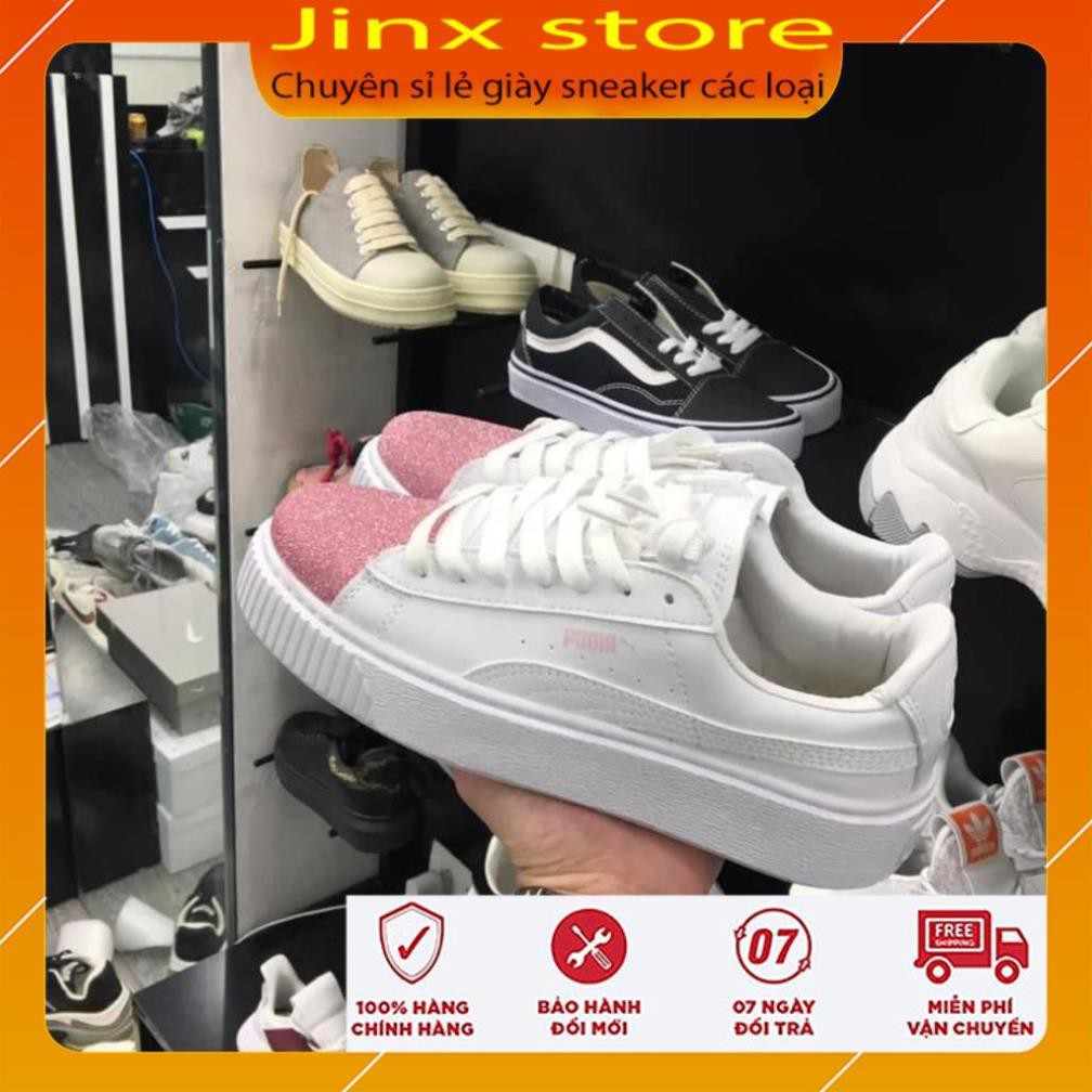 sale lớn nhất 12-12 [Hot Trend ] Giày thể thao Puma nhũ hồng 1.1 -Jinx Store > *