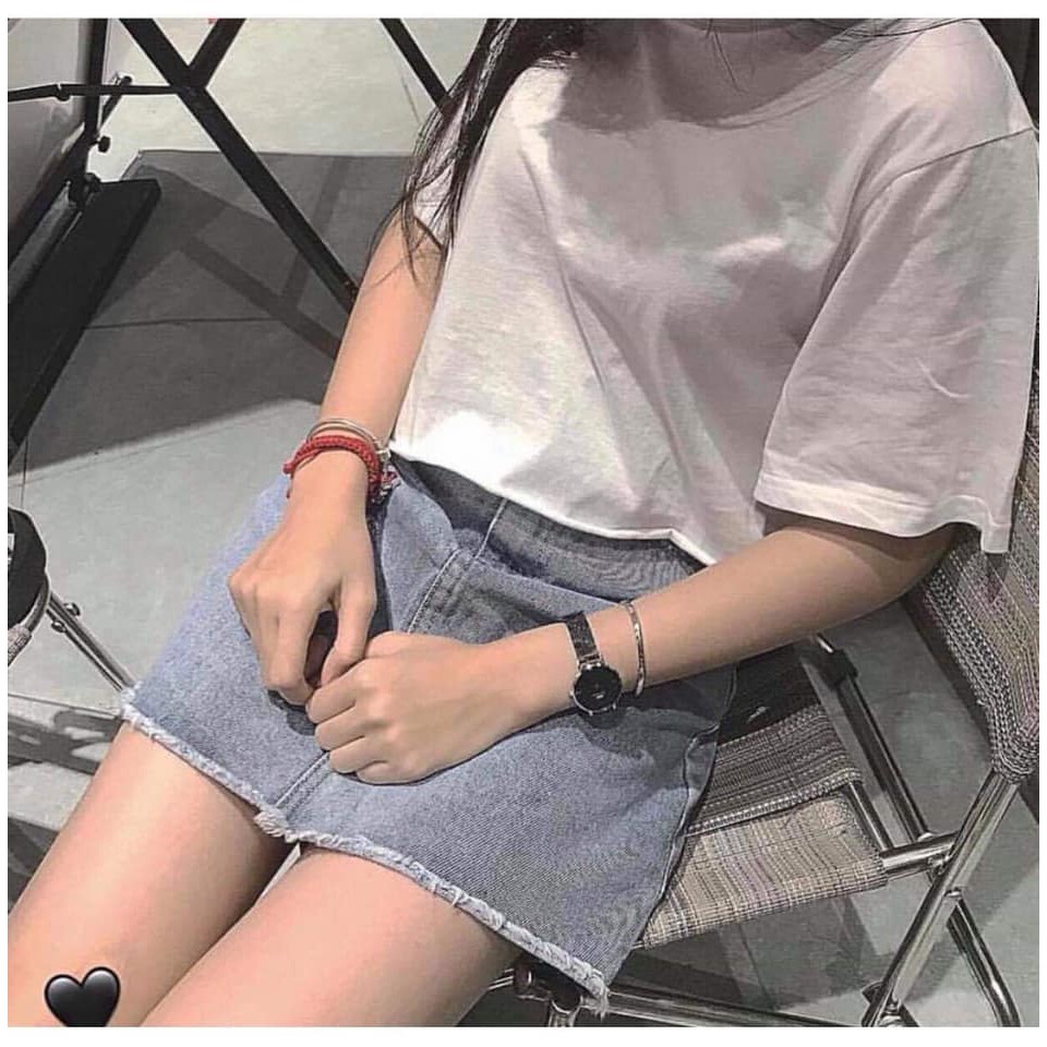 Áo thun croptop cổ tròn  A210 | WebRaoVat - webraovat.net.vn