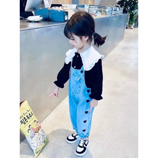 Sét yếm jean cho bé