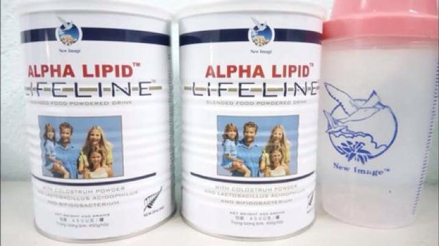 Bình lắc sữa non Alpha Lipid Lifeline - nhập khẩu New Zealand