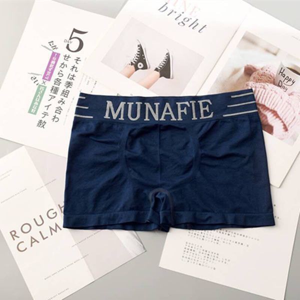 Quần sịp đùi co giãn 4 chiều Munafie-Quần Lót Nam Boxer Munafie Dệt Kim Co Giãn 4 Chiều + Túi Zip Sang Trọng MLQ04