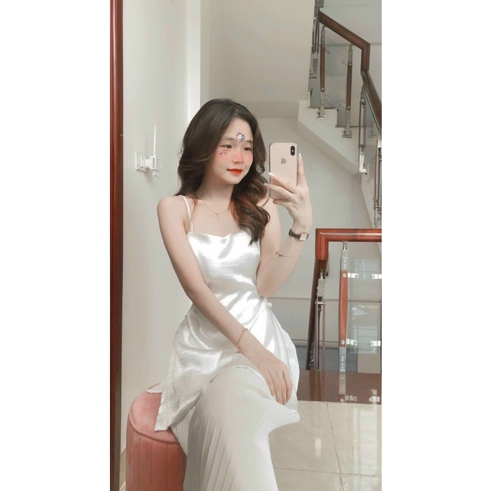 SET ÁO HỞ LƯNG QUẦN SUÔNG DẬP LY